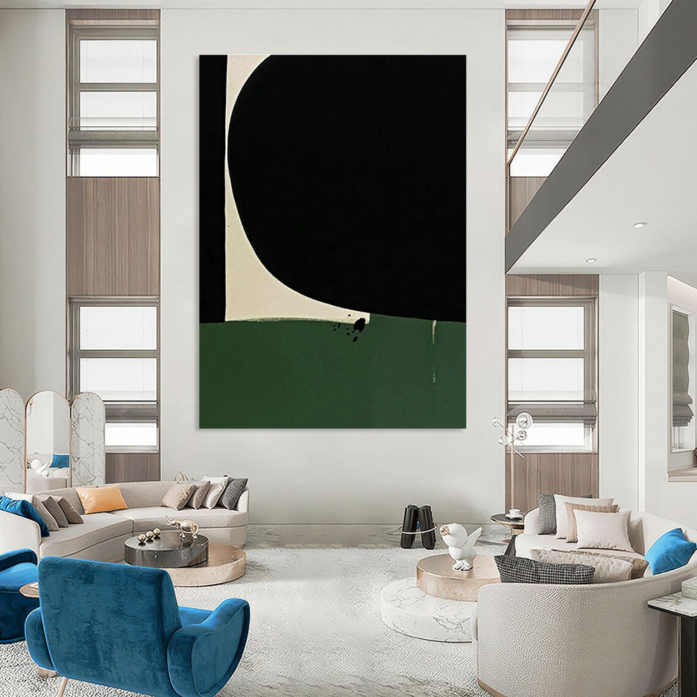Vastly Oversized Handmade Abstract Canvas for Living Room & Cottage Bedroom DLZ1221