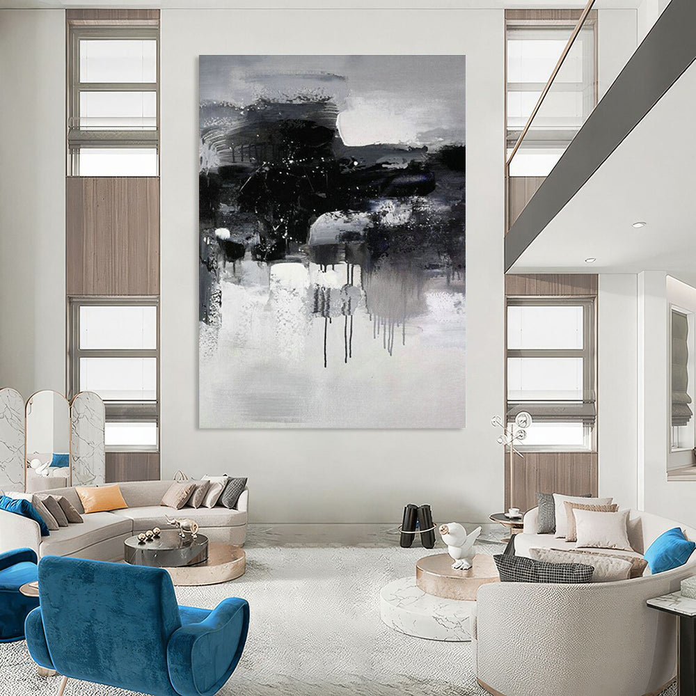 Extra - Large Custom Abstract Canvases for Living Room & Hallway DLZ0568