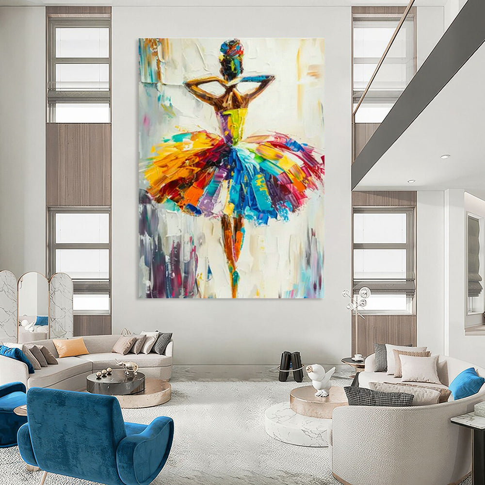Custom Handmade Abstract Painting for Entryway and Bedroom DLZ1461
