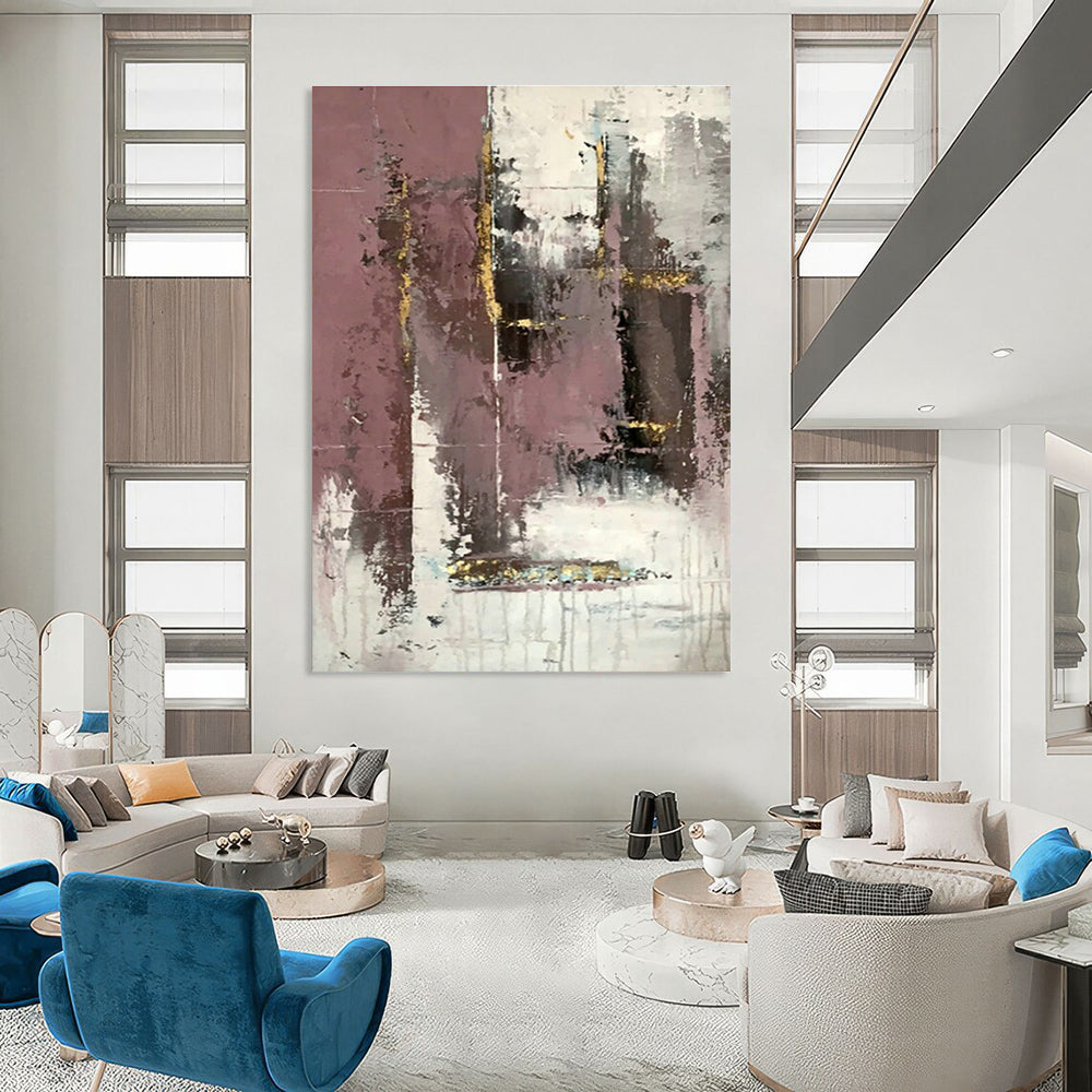 Massive Custom Abstract Canvases for Office & Cottage Living Room DLZ0556
