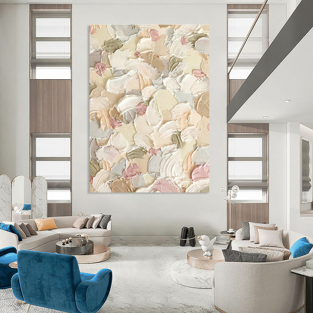 Extra Large Custom Abstract Painting for Living Room & Bedroom DLZ0989