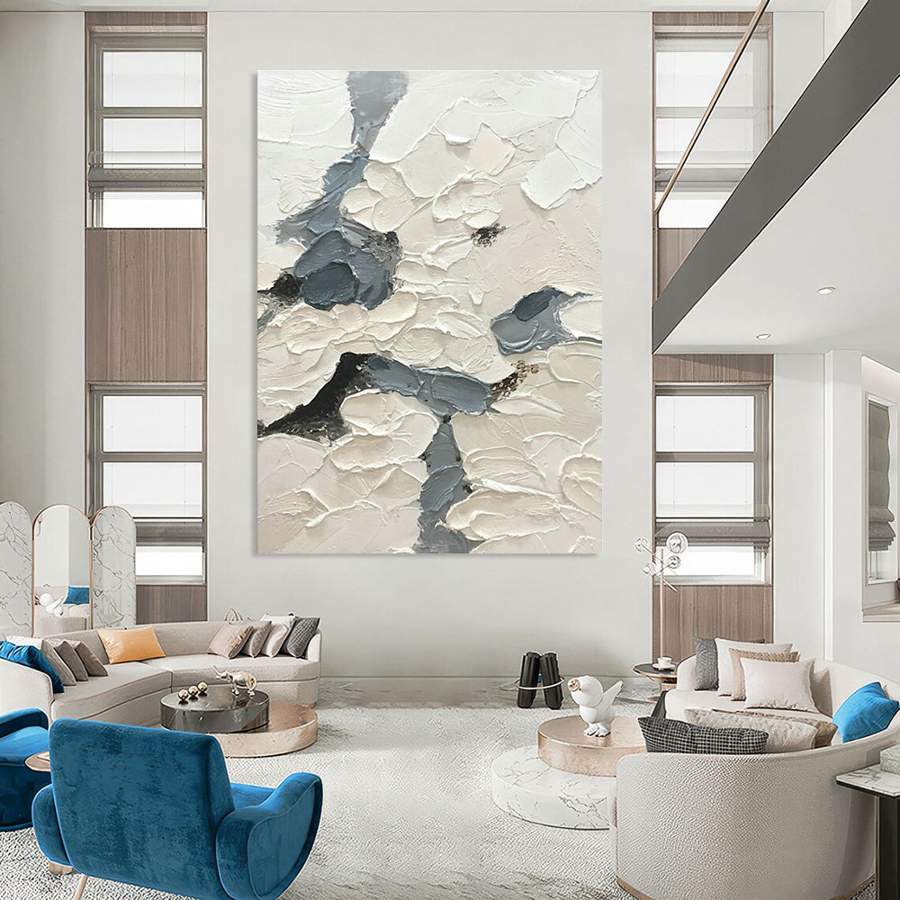 Extra-Large Hand-Crafted Abstract Wall Decor for Office & Cottage Hallway DLZ1167