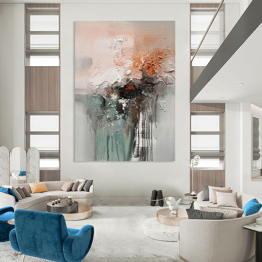 Immense Custom - Tailored Abstract Wall Art for Bedroom & Living Room DLZ2264