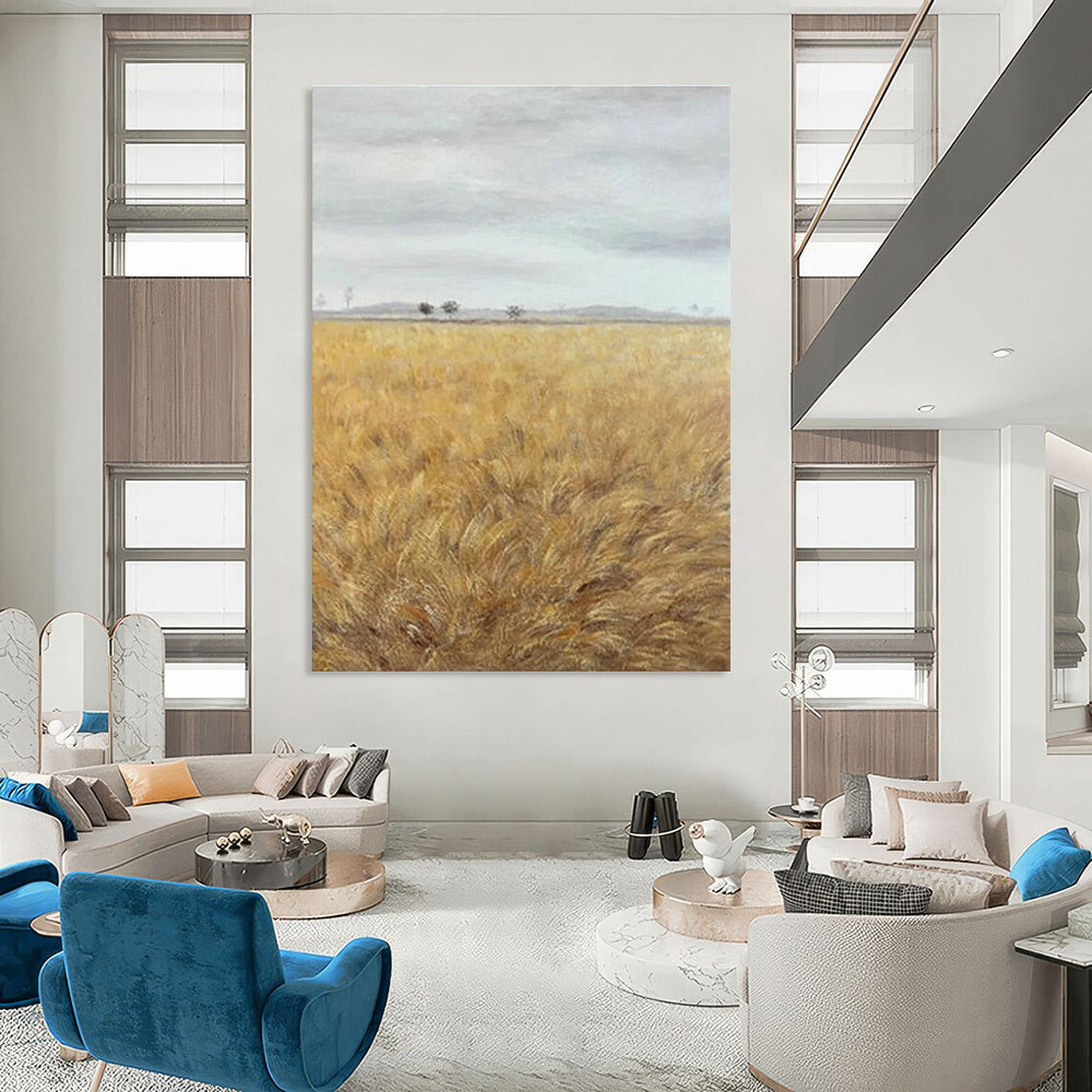 Enormous Custom - Illustrated Hand Painted Abstract Artwork for Dining Room & Bedroom DLZ2134