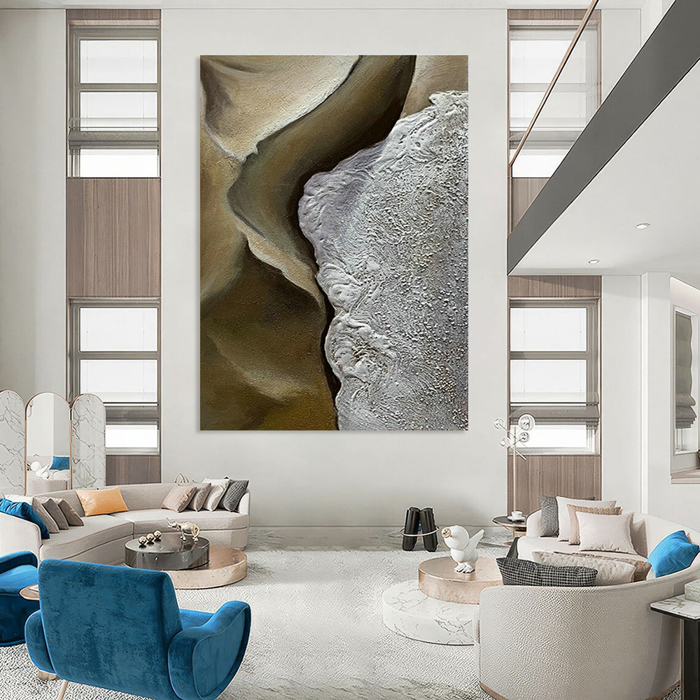 Custom Oversized Abstract Artwork for Office & Hallway DLZ0994
