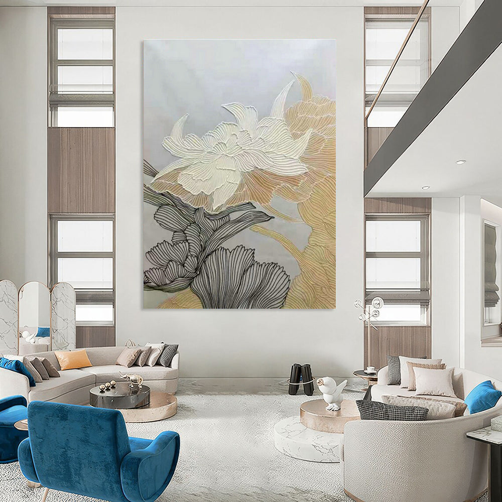 Immense, Holographic Custom Abstract Canvases for Bedroom Fantasy DLZ0472