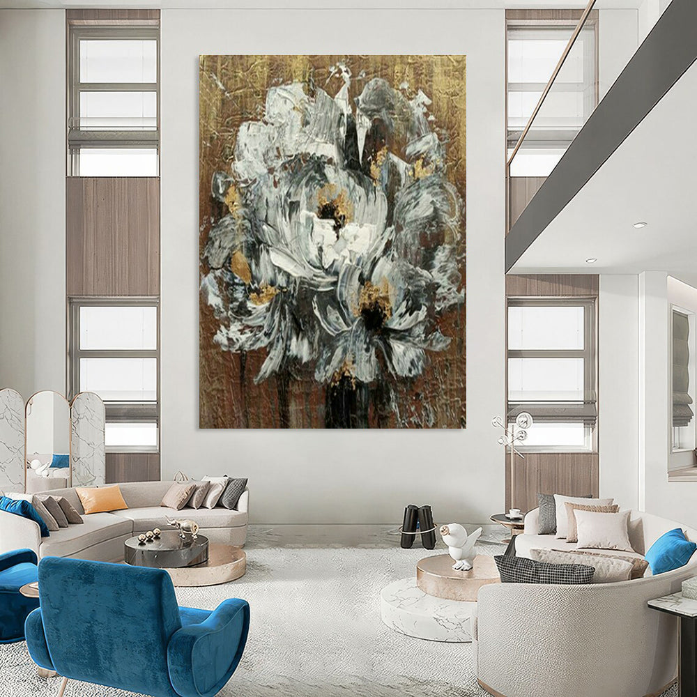 Humongous Made-to-Design Handmade Abstract Painting for Living Room & Office DLZ2107