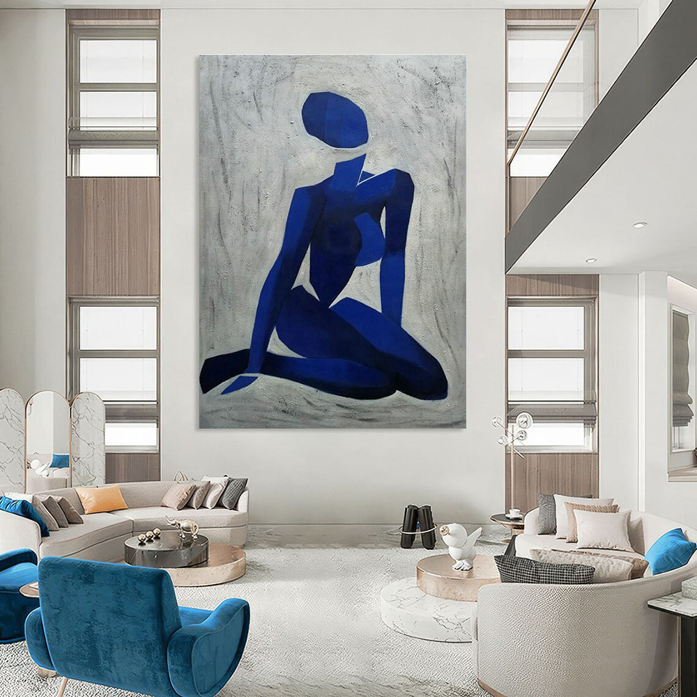 Enormous Custom - Fit Abstract Painting for Bedroom & Entryway DLZ2270