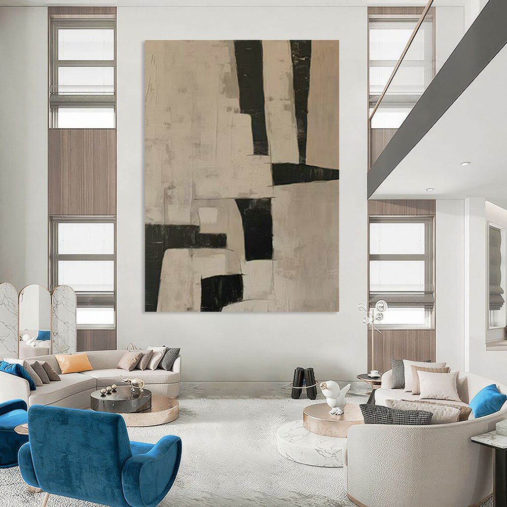 Extra-large Custom Handmade Abstract Wall Decor for Bedroom Walk-in Dressing Room and Dining Room Dessert Station Wall DLZ1882