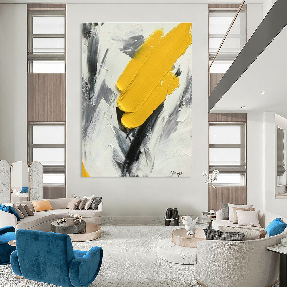 Hand-Painted Abstract Art for Dining Room and Hallway DLZ1457