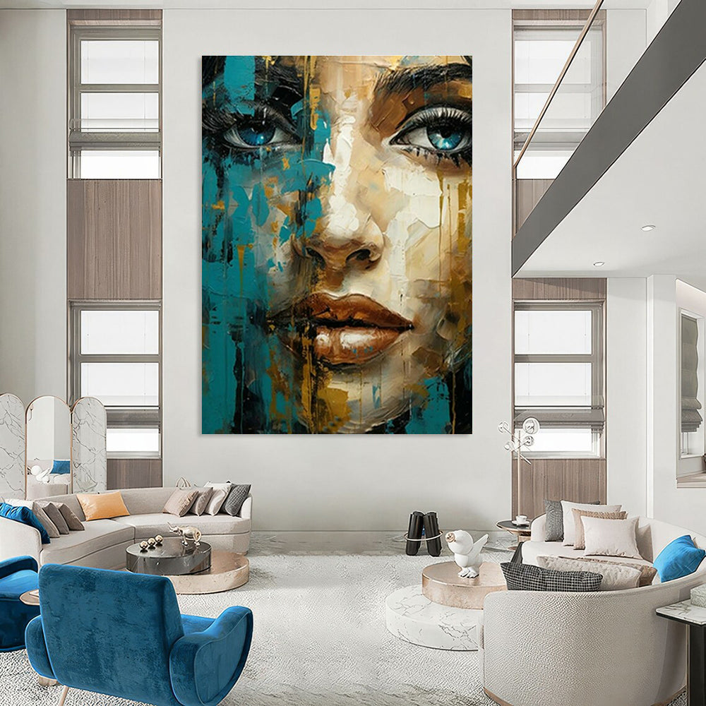 Hand-Crafted Abstract Wall Decor for Office and Cottage Bedroom DLZ1546