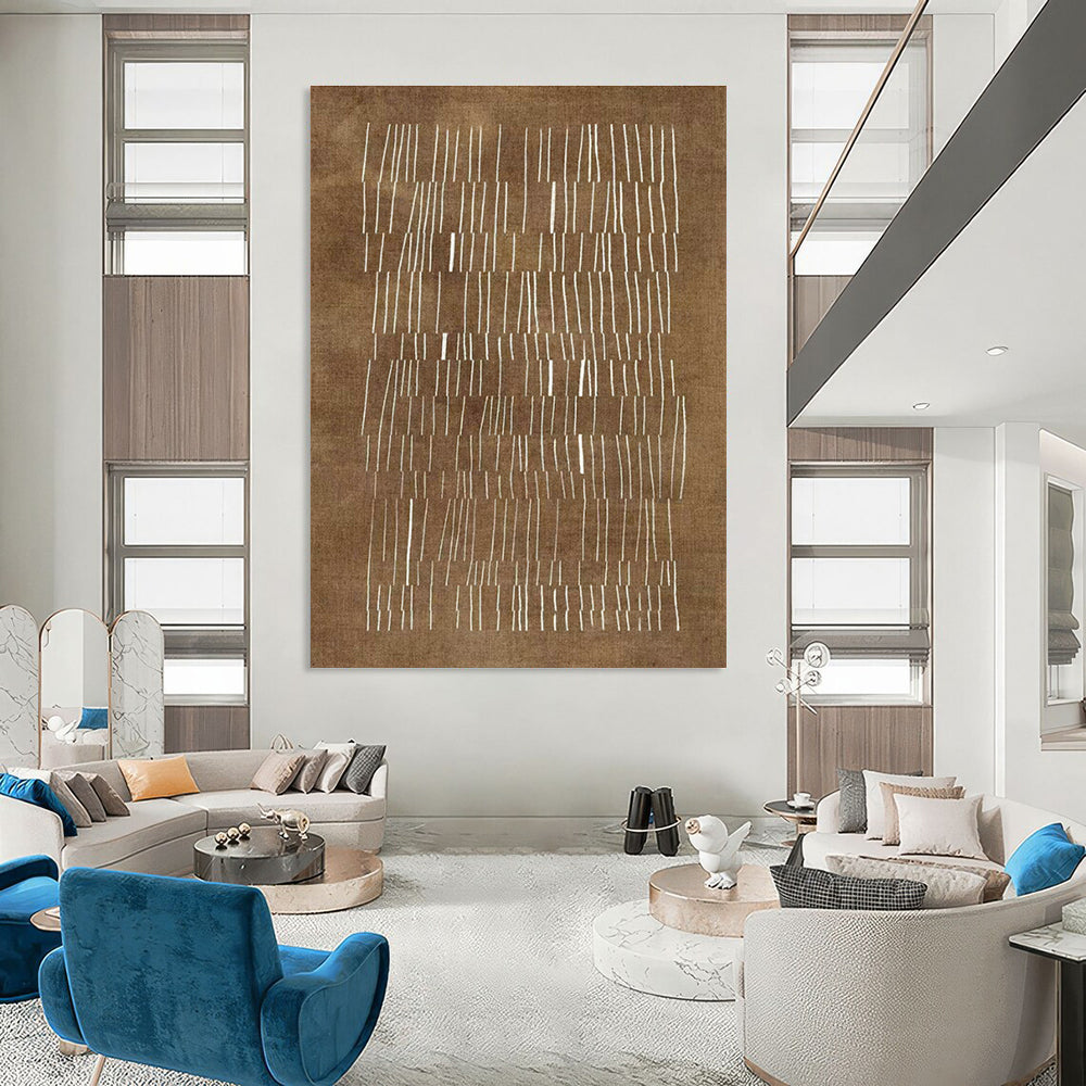 Extra-large Custom Handmade Abstract Wall Decor for Bedroom Walk-in Dressing Room Wall and Dining Room Sideboard Wall DLZ1998