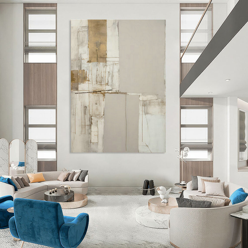 Large Custom Abstract Canvas for Living Room & Office DLZ1325