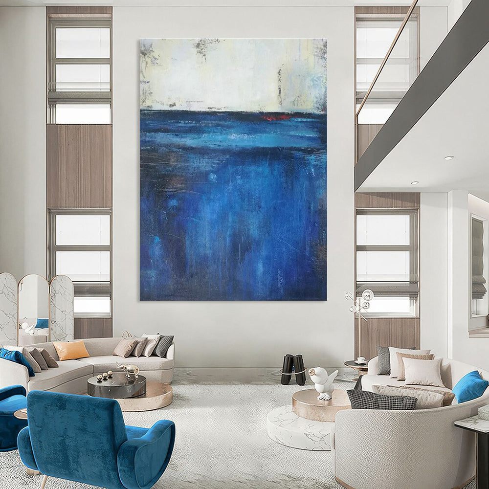 Stupendous Custom - Formulated Abstract Canvas for Hallway & Bedroom DLZ2267
