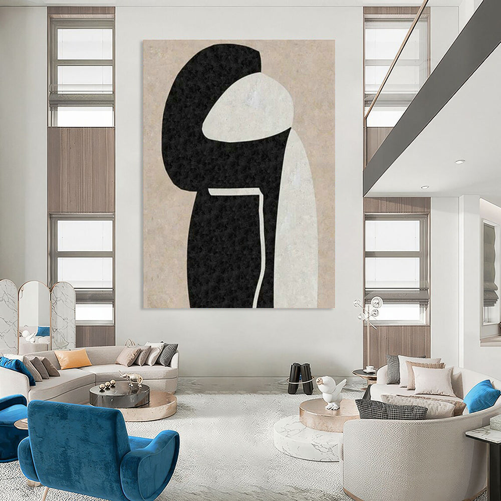 Extra - Large, Custom - Designed Hand Painted Abstract Wall Art for Cottages & Living Room DLZ2039