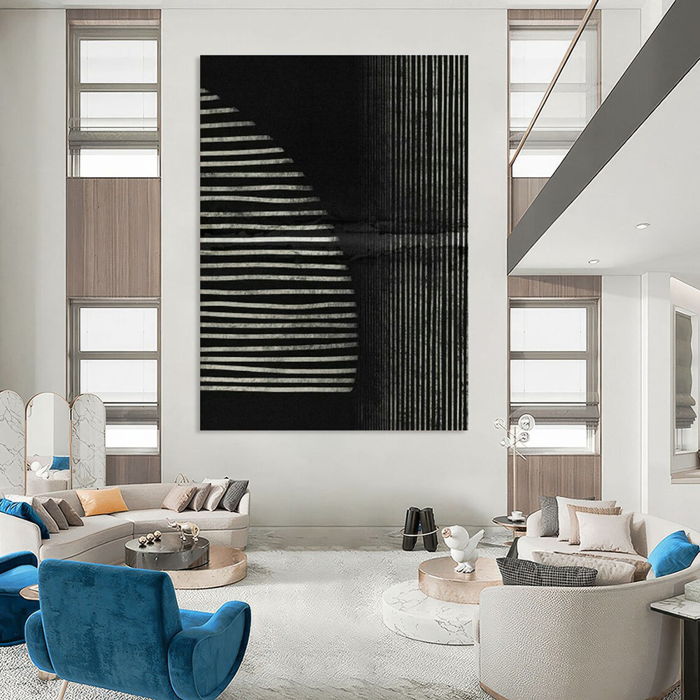 Hand - Painted Abstract Wall Decals for Entryway & Bedroom DLZ1382