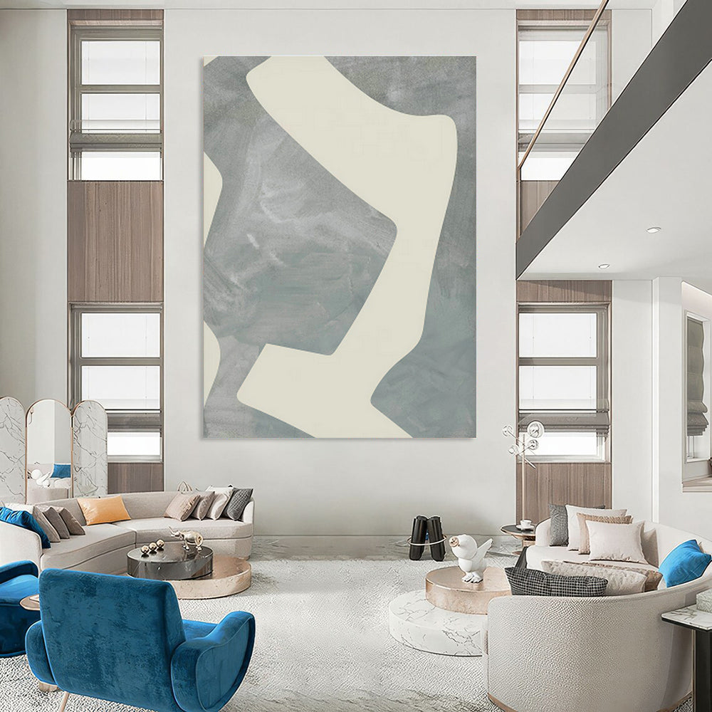 Custom Hand - Painted Abstract Art for Living Room Coffee Table Tops & Entryway Umbrella Stands DLZ0710