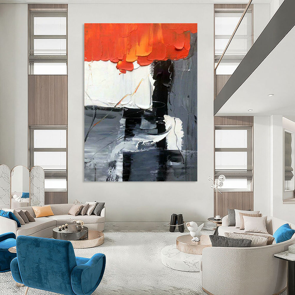 Colossal Customizable Abstract Wall Hanging for Office & Entryway DLZ1065