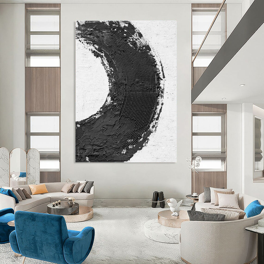 Custom Abstract Wall Decor for Dining Room Buffet & Entryway Console DLZ2375