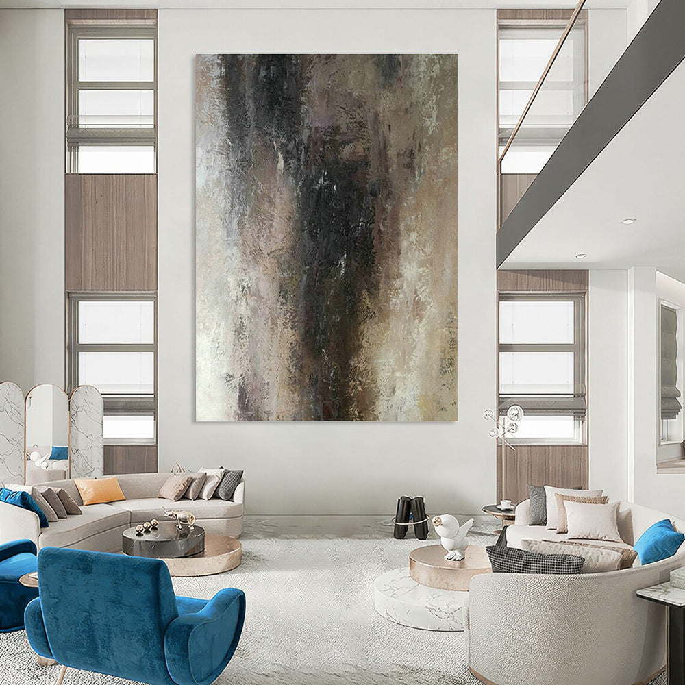 Extra - Large Custom Abstract Art for Hallway & Entryway DLZ0557