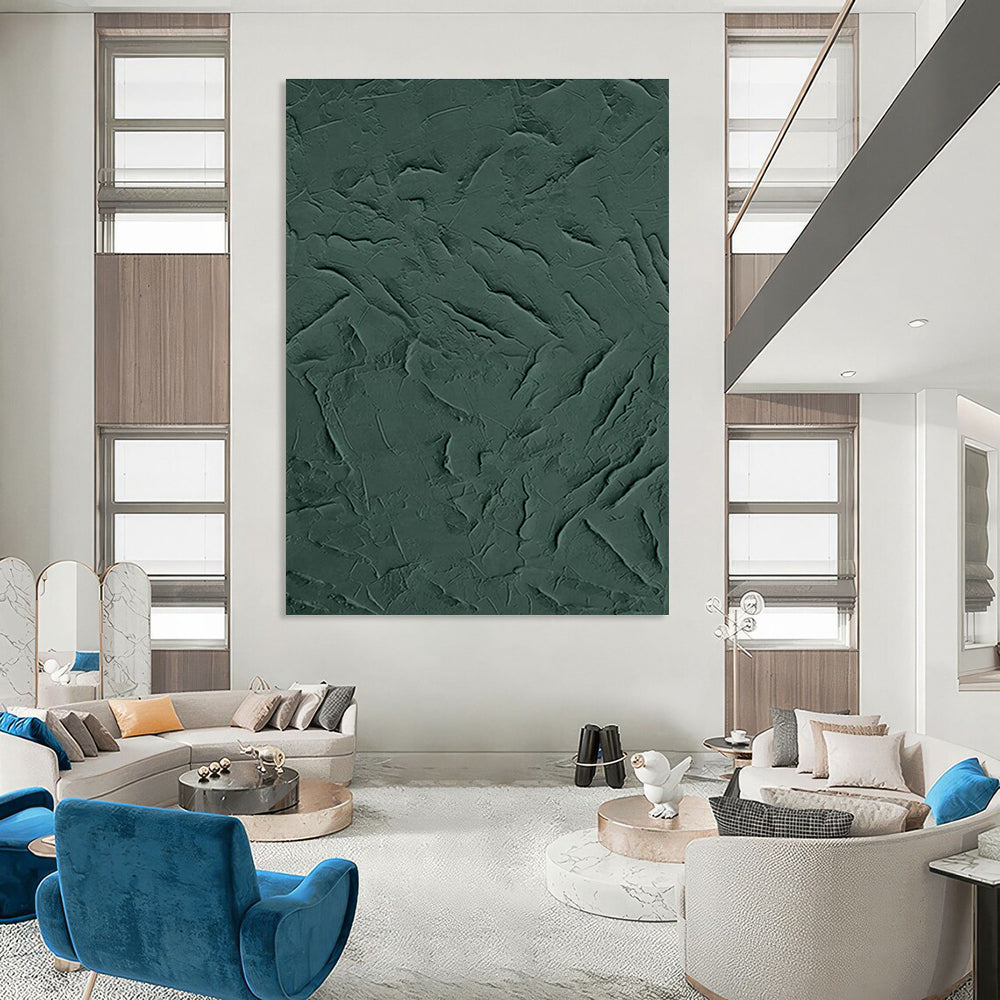 Hand - Painted Custom Abstracts for Cottage Dining Room Breakfast Nooks & Hallway Picture Ledges DLZ0670