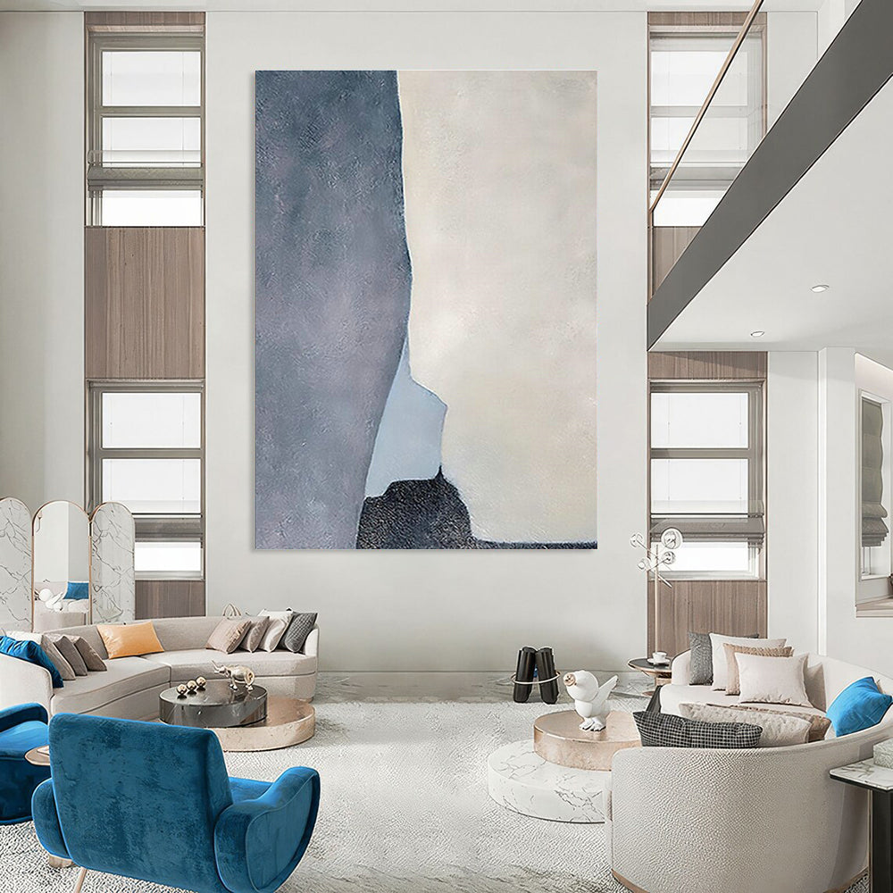 Gargantuan Extent Custom-Built Handmade Abstract Painting for Living Room & Bedroom DLZ2239