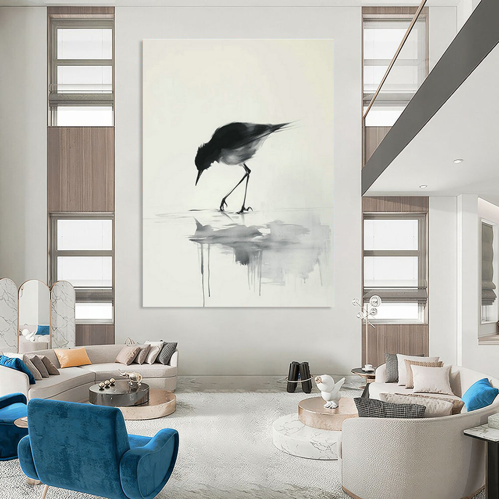 Jumbo - Sized Custom Abstract Canvases for Bedroom Serenity DLZ0424