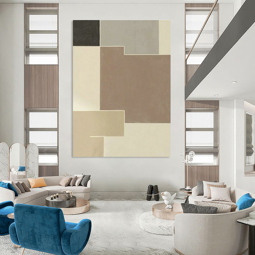 Extra - Vast - Ultra, Anti - Glare Custom Abstract Panels for Hallway Clarity DLZ0514