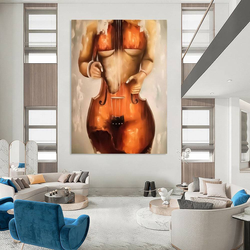 Custom Abstract Wall Art for Dining Room & Living Room DLZ2348
