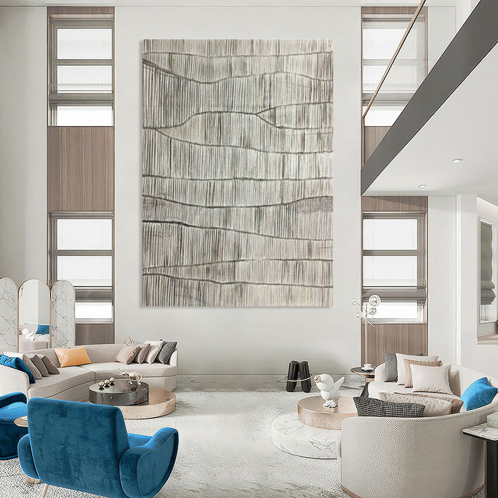 Monumental Tailored Abstract Canvas for Bedroom & Office DLZ1049