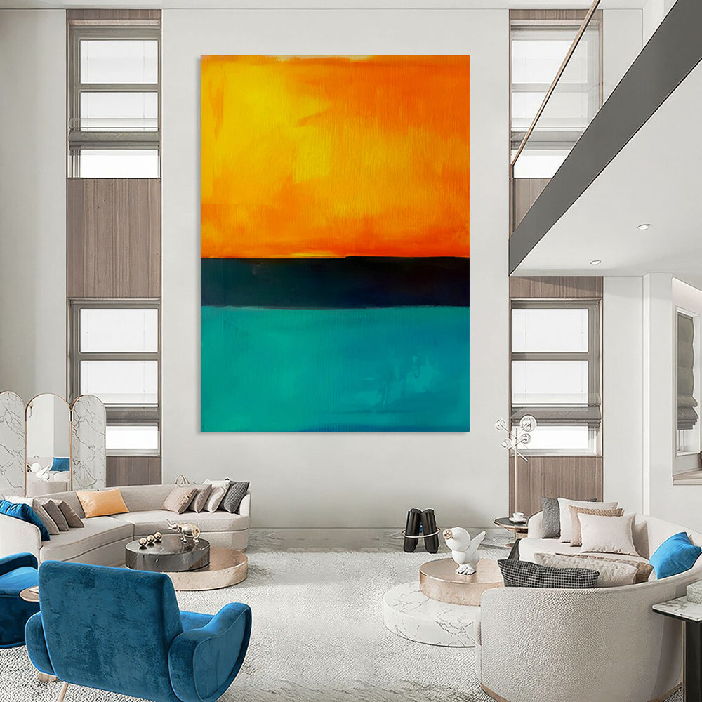 Extra - Large, Floating - Frame Custom Abstract Murals for Hallway Modernity DLZ0455