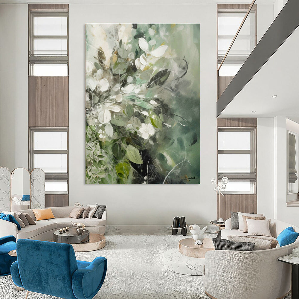 Immense - Sized Personalized Abstract Painting for Bedroom & Office DLZ1093