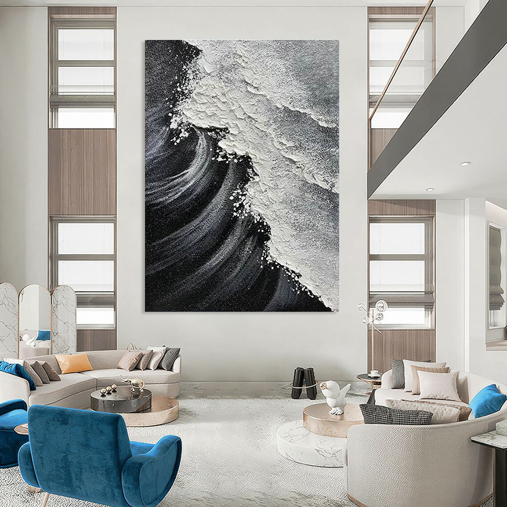 Custom Abstract Canvas Art for Entryway & Living Room DLZ2358
