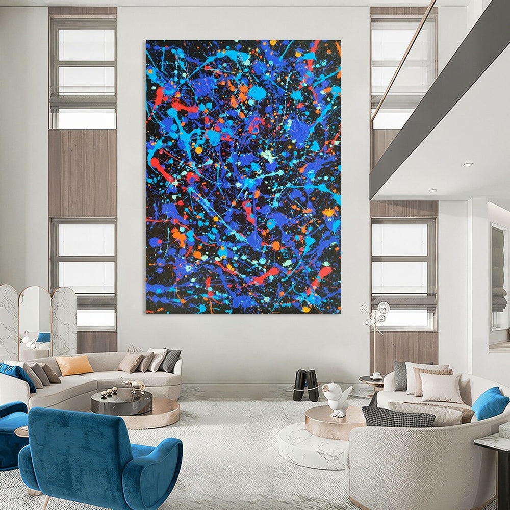 Oversized Abstract Murals for Office and Hallway DLZ0763