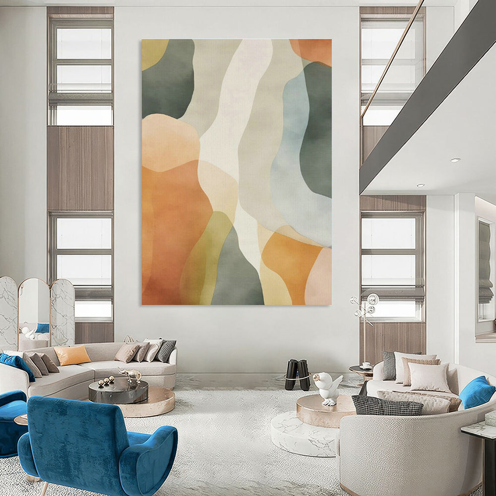 Hand-Crafted Abstract Decor for Cottage Entryway and Cottage Bedroom DLZ1641