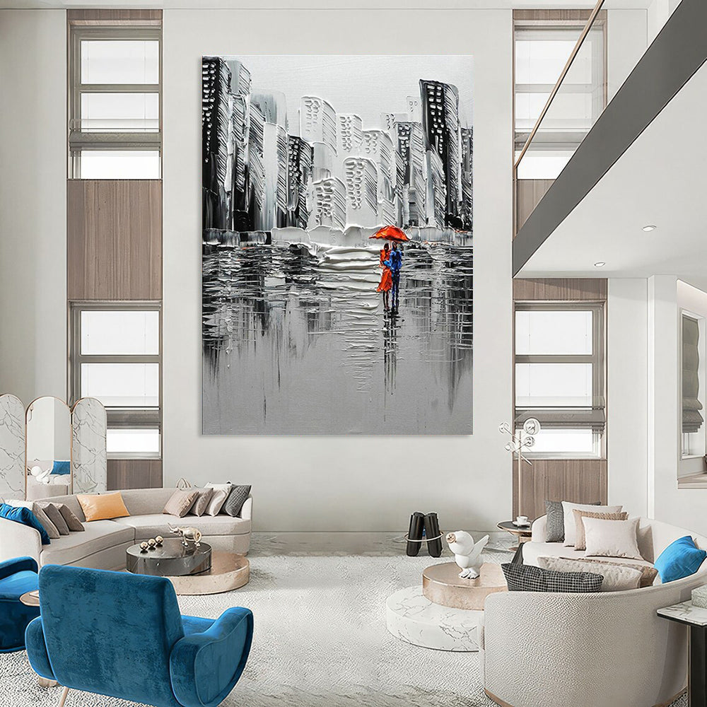 Handmade Abstract Art for Entryway & Dining Room DLZ2300