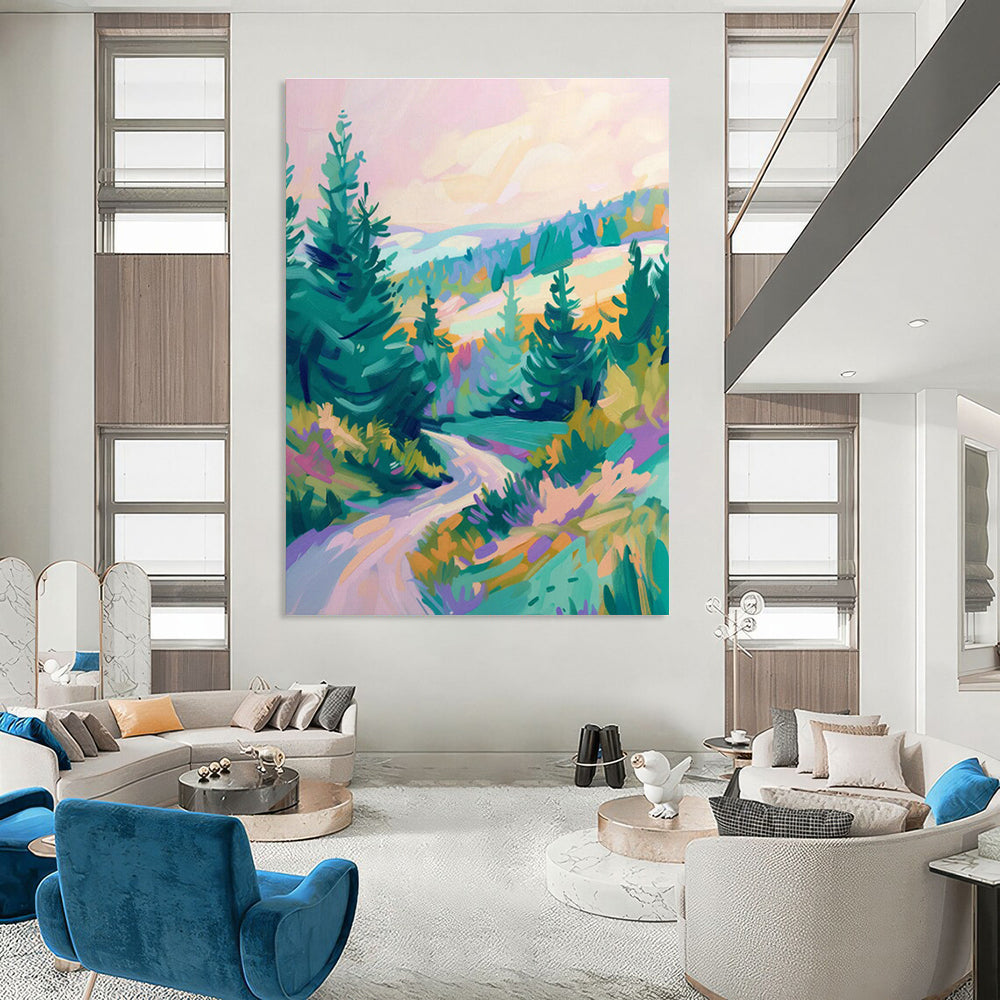 Custom Abstract Canvases for Office and Bedroom DLZ0654