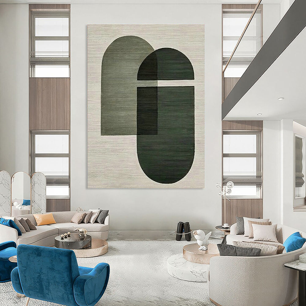 Handmade Abstract Wall Art for Bedroom and Cottage Living Room DLZ1519