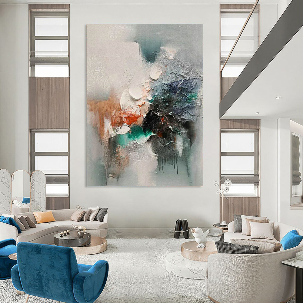 Monumental Custom - Sized Abstract Artwork for Cottage & Office DLZ2272