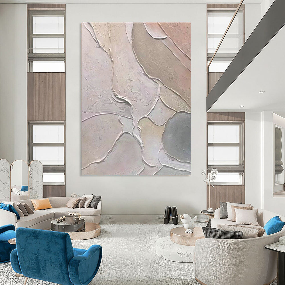 Colossal - Sized Custom Abstract Paintings for Entryway Coat Closets & Office Print Rooms DLZ0621