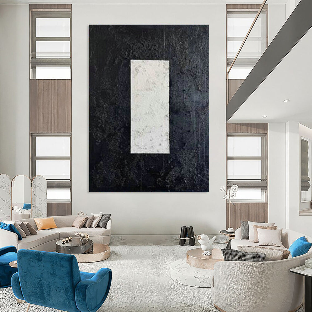Extra-large Custom Handmade Abstract Painting for Entryway Mail Sorting Wall and Hallway Luggage Storage Niche Wall DLZ1980