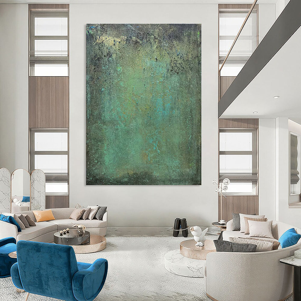 Handmade Extra-Large Abstract Art for Office & Cottage Living Room DLZ1199