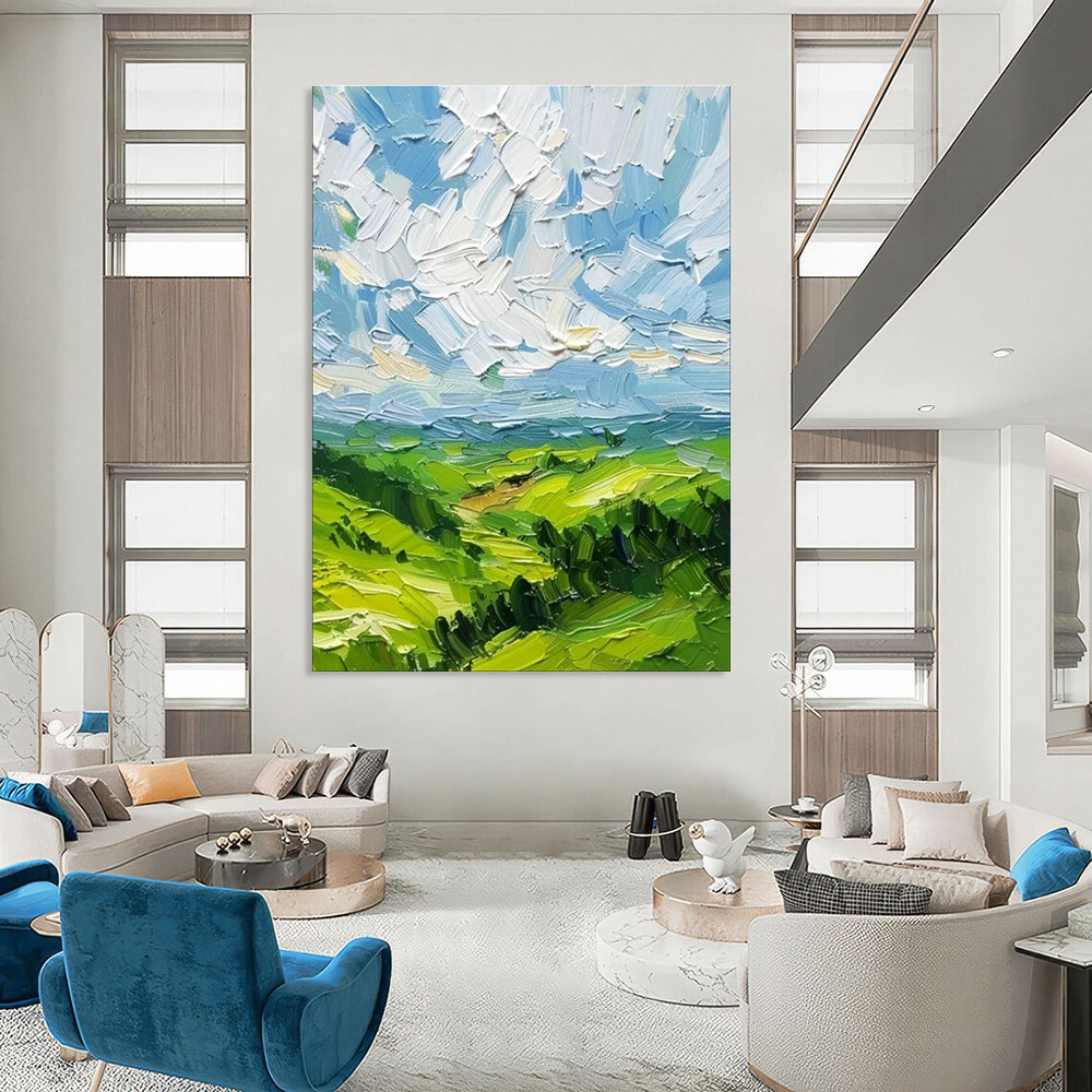Big Custom - Fit Abstract Wall Art for Hallway & Entryway DLZ2257