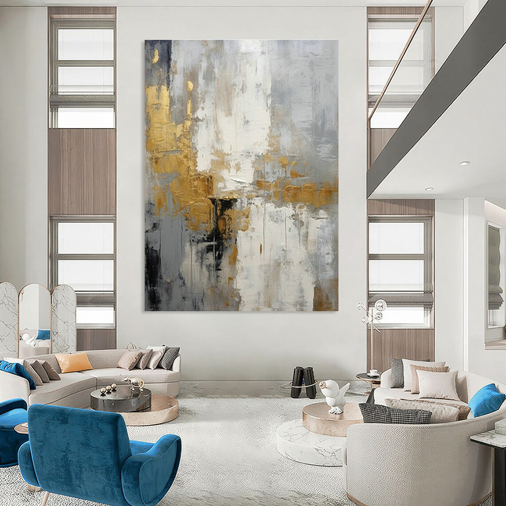 Vastly Oversized Custom Abstract Artwork for Bedroom & Office DLZ1069