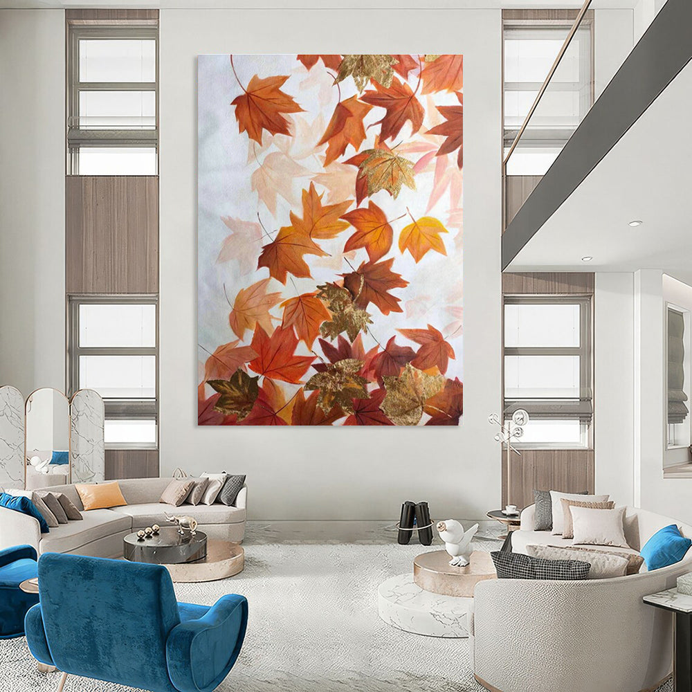 Oversized Abstract Paintings for Dining Room and Cottage Entryway DLZ0775