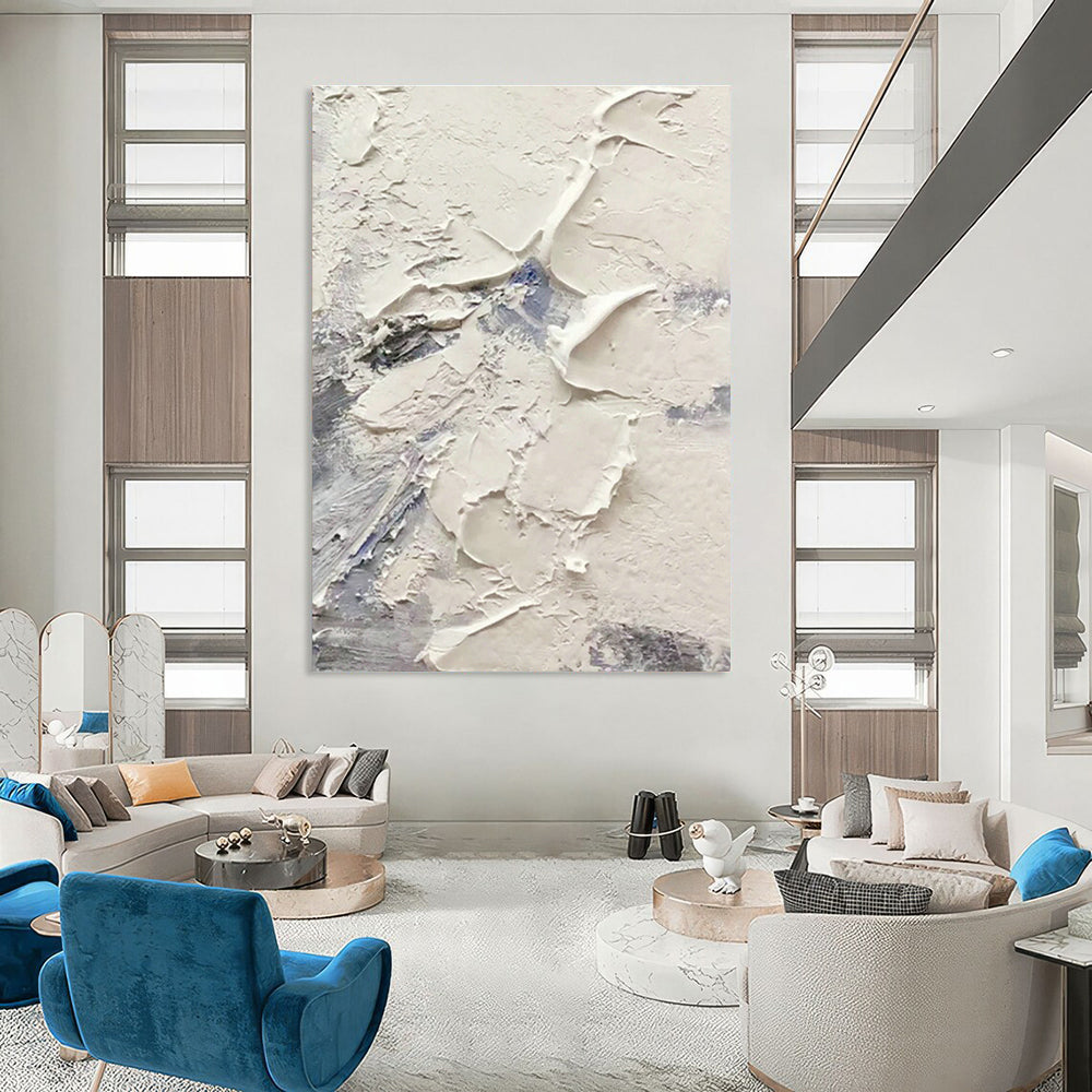 Colossal-Scale Custom Abstract Painting for Living Room & Cottage Hallway DLZ1265