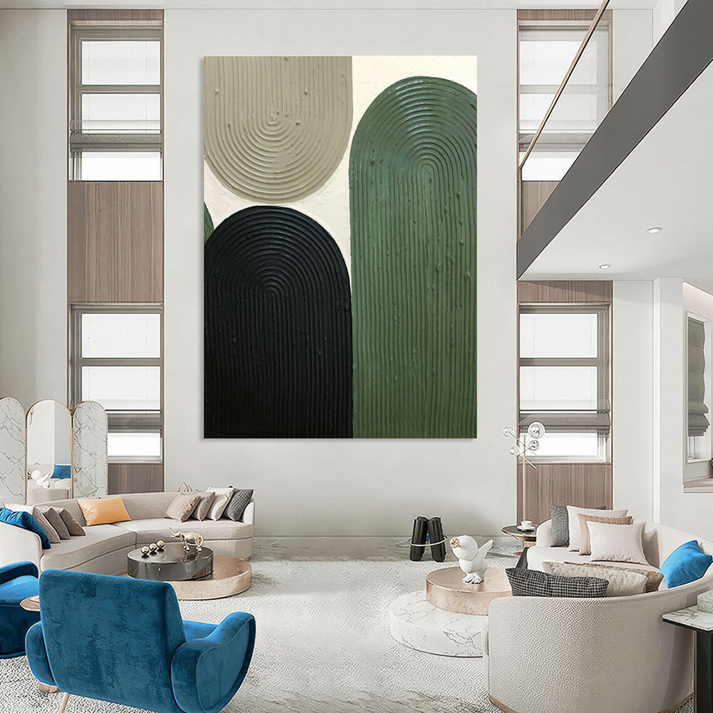 Custom Large Abstract Wall Art for Office & Hallway DLZ1174