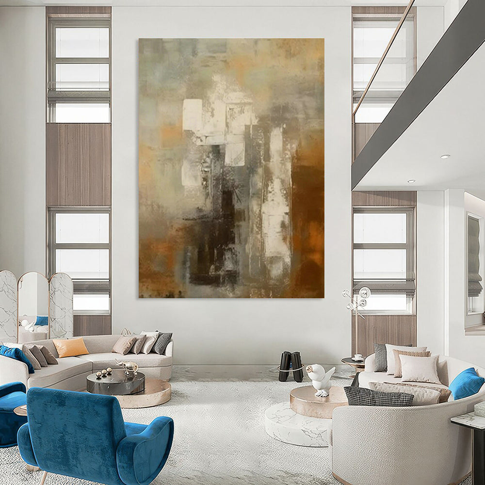 Hand-Painted Abstract Decor for Hallway and Bedroom DLZ1443