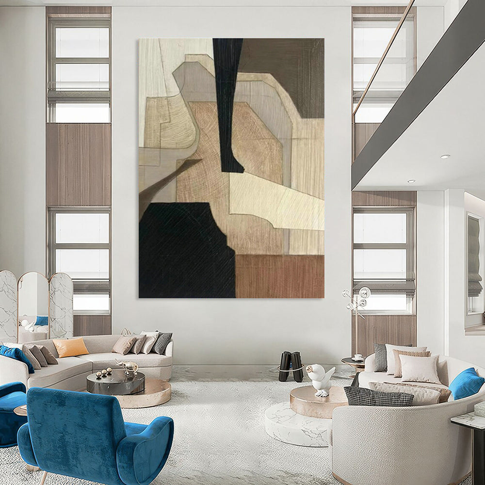 Vastly Extended Tailored Abstract Art for Bedroom & Office DLZ1078