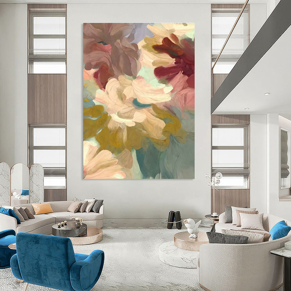 Handmade Large Abstract Painting for Office & Living Room DLZ1360